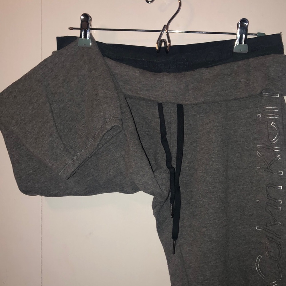 Sweatpants/CK / Gray/ Comfy